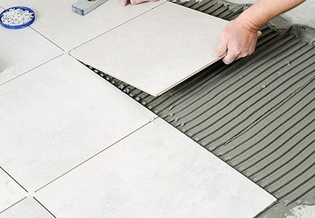 Mortero adhesivo para azulejos