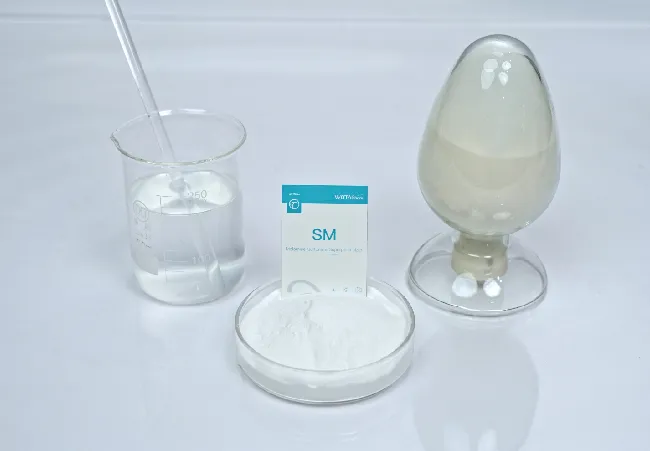 superplastificante de melamina