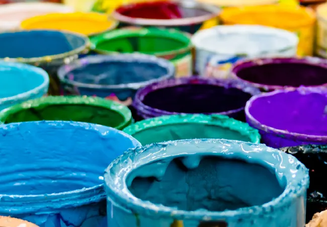 Pinturas a base de látex