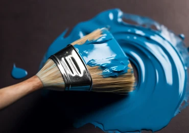 Pintura azul
