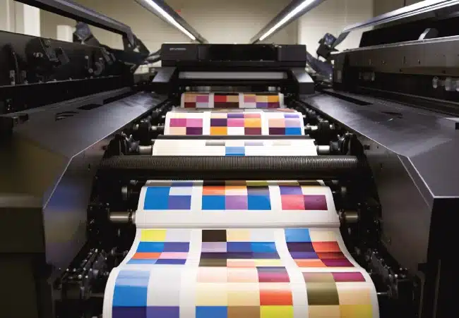Producción de tinta de color