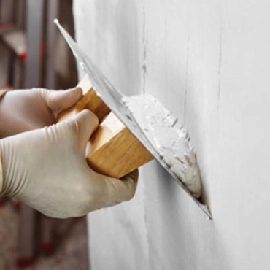 wall putty vs white cement in method of application