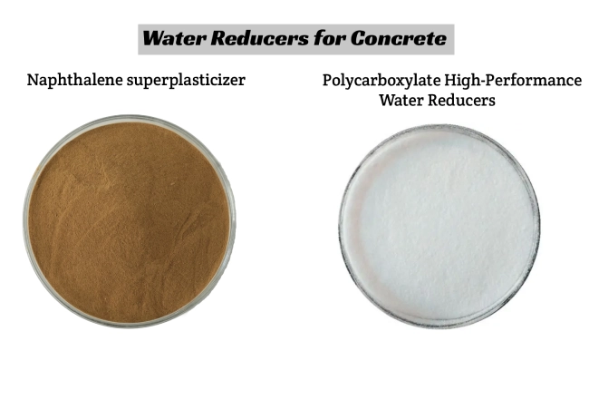 water reducers for concrete