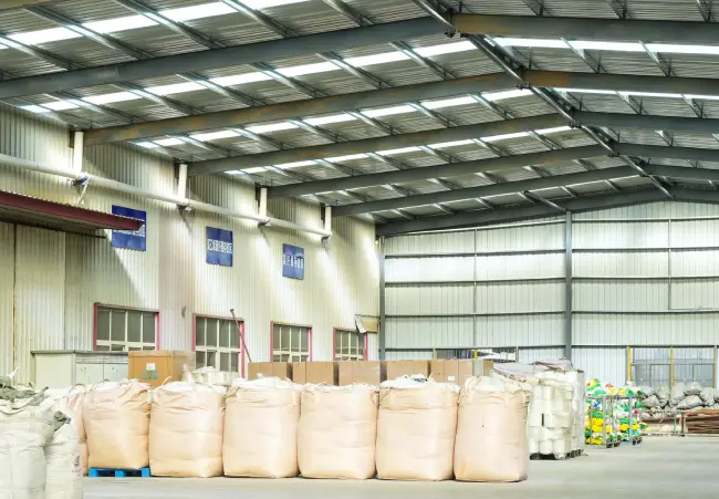 plaster fiber factory