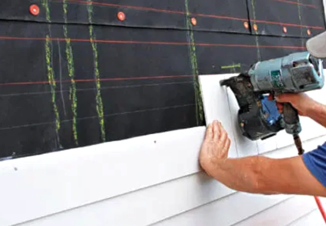 fiber cement siding installation